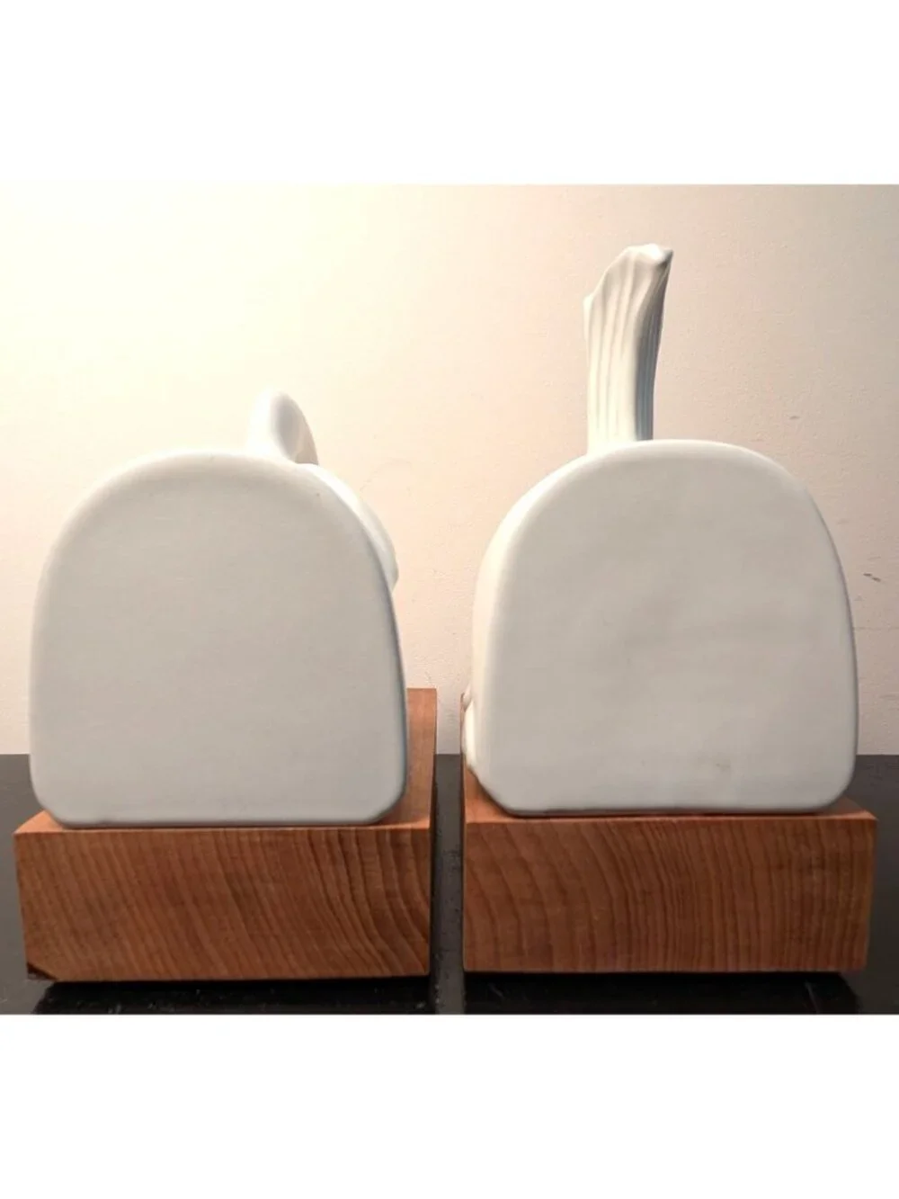 Rare Jonathan Adler Menagerie Whale Bookends, A Pair